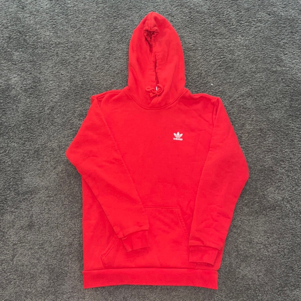Adidas Red Sweatshirt- Size Medium